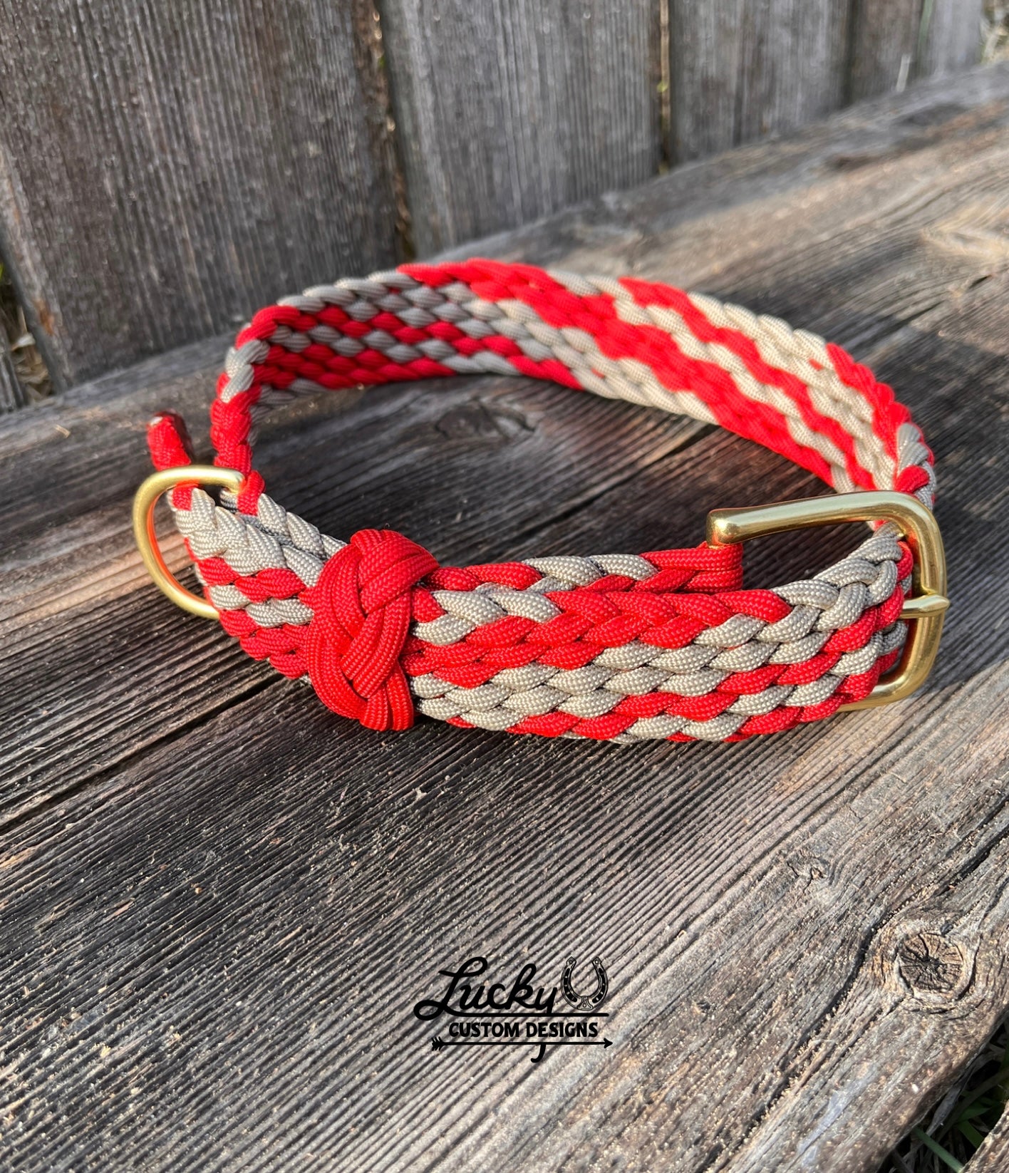 Large Paracord Dog Collar