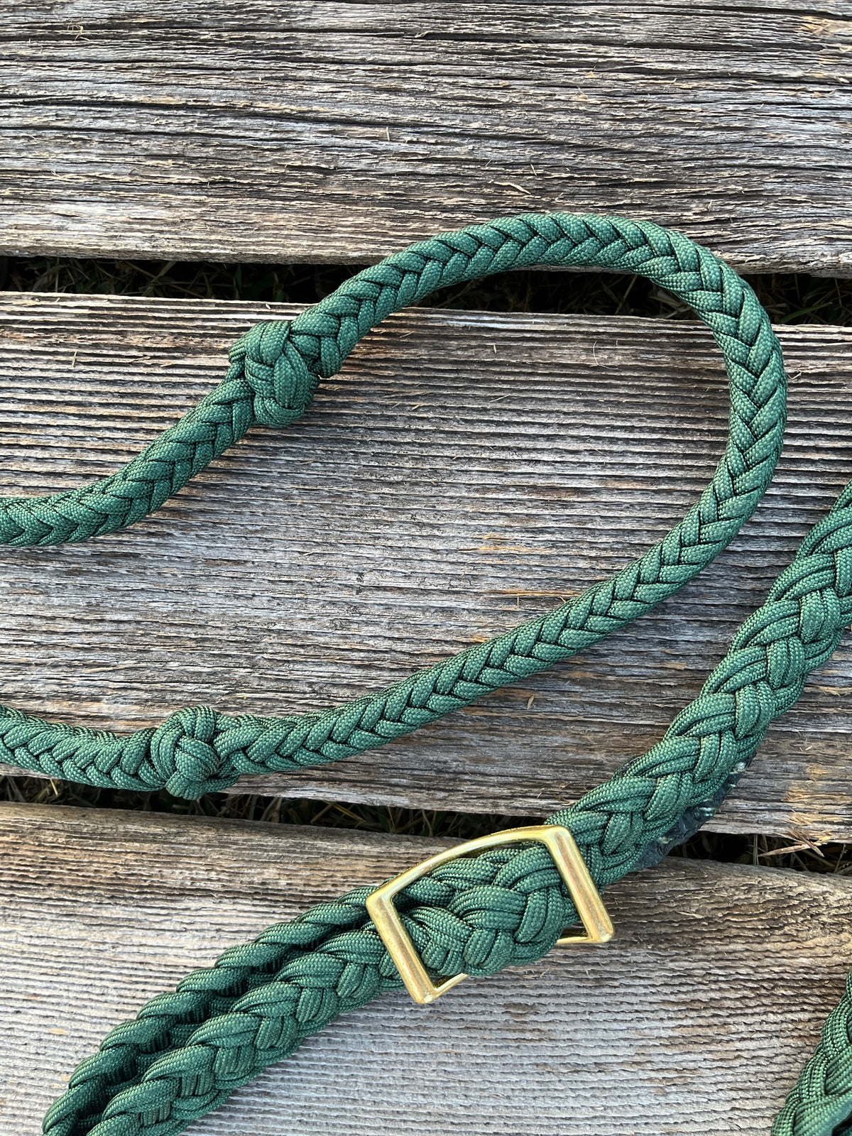 Emerald Green Barrel Reins