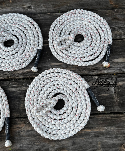 5/8” Mule tape tie ropes