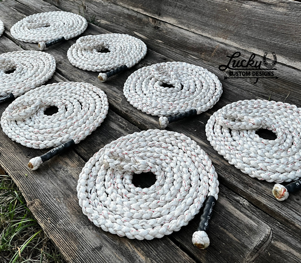 5/8” Mule tape tie ropes