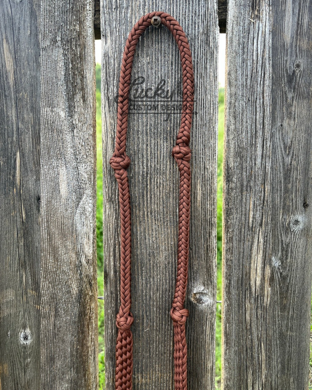 Paracord Barrel Reins