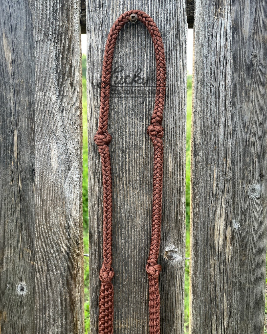 Paracord Barrel Reins