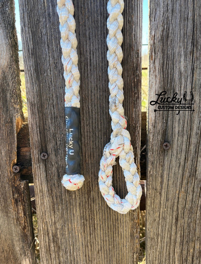 Various lengths of mule tape tie ropes

Built with 5/8" mule tape